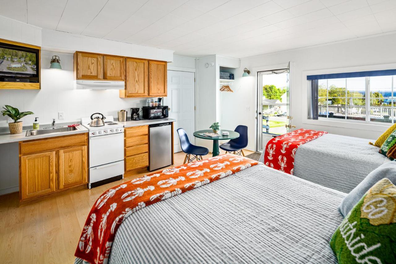 Seascape Motel & Cottages Belfast Bagian luar foto