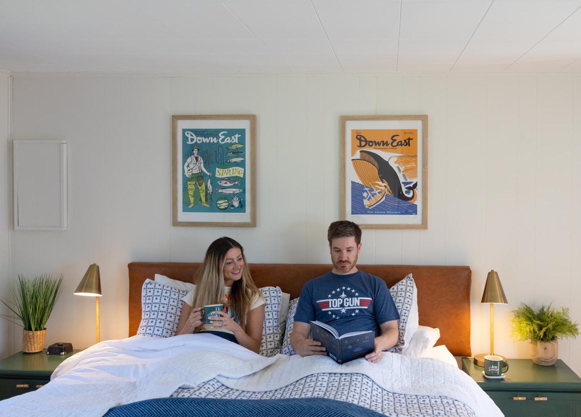 Seascape Motel & Cottages Belfast Bagian luar foto