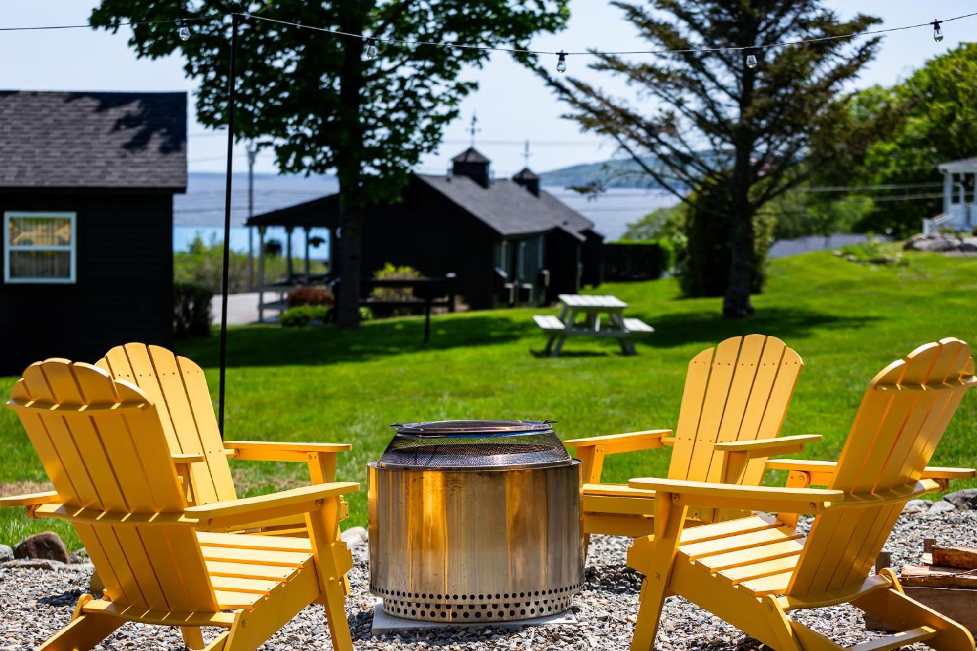 Seascape Motel & Cottages Belfast Bagian luar foto